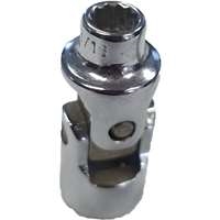 SK Hand Tool 43608 - 1/4" 12PT Flex Chrome Socket - 1/4" Drive